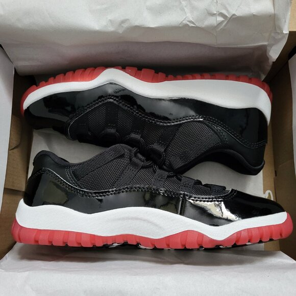 Child Size 3Y - Air Jordan 11 Retro Low Bred (PS) - FV5116-006 - AUTHENTIC NEW! - Picture 7 of 9
